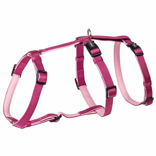 Nobby Sicherheitsgeschirr Turva Himbeere Hals: 24-34 cm, Brust: 30-40 cm, 10 mm