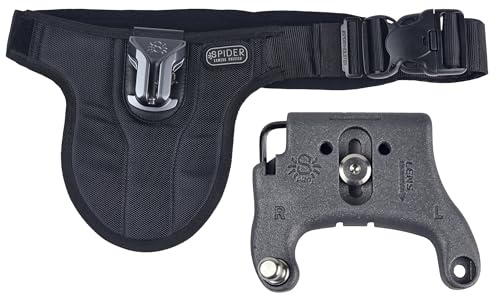 SpiderPro Holster V2 Hüftgurt für Profi-DSLR Kameras – Schwarz