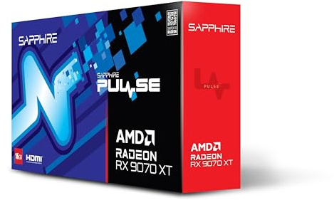 Sapphire Pulse AMD Radeon™ RX 9070 XT Gaming 16GB DUAL HDMI/DUAL DP