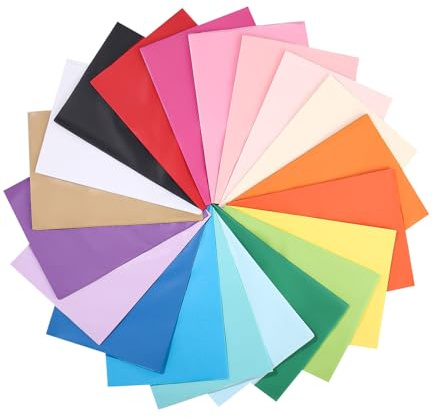 Zofory 120 Blatt Seidenpapier, bunt, 20 Farben, Seidenpapier, 50 x 70 cm, geeignet für Hochzeiten, Geburtstagsfeiern, Basteln, Dekoration und Verpackung von Geschenken
