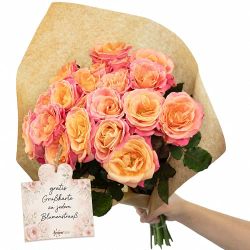 Blumenstrauß 'Miss Elegance' - 20 Stiele - Stiellänge ca. 50 cm - Strauß frischer Rosen