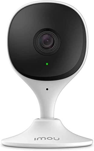 Imou Überwachungskamera WiFi Indoor IP-Kamera Baby-Sicherheit 1080P mit Nachtsicht Menschliche Bewegungserkennung und Sound Integriertes Mikrofon Eliminieren, Kompatibel mit Alexa, 2.4GHz WiFi