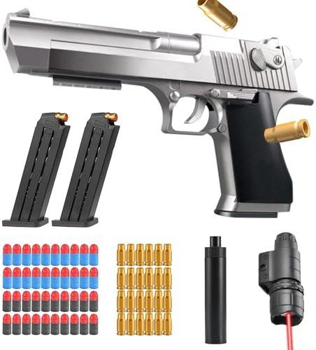 Spielzeug Pistole,Schaumstoff-Blaster,Kinder Pistole,Soft Foam Bullet Toy, Toy Gun,12+ Kindergeschenke