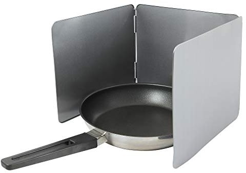 UPP Spritzschutz Faltwand 78 x 23 cm I Spritzschutzwand mit Antihaftbeschichtung | Pfannenspritzschutz hält Herd & Küchenrückwand sauber I Platzsparender klappbarer Fettspritzschutz für die Küche