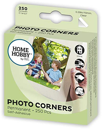 Fotoecken, S803101 farblos 10mmX10mm