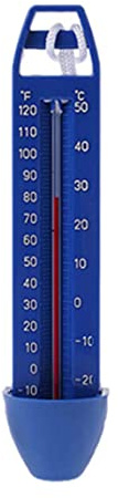 Pool-Thermometer Wassertemperatur-Messer Mit Bruchfester Schnur Für Innen Und Außenbereich