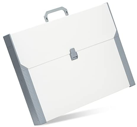 Aristo Transporttasche Studio Case (Format A3, für den Transport von Artisto Zeichenplatten, mit Griff, Kunststoff) beige/grau
