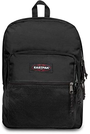 EASTPAK Pinnacle Rucksack 38L (42 x 32 x 25,5 cm), Extra großer Schul- & Freizeitrucksack, robuster Multi-Fach Rucksack mit Organizer und gepolsterten Trägern - BLACK