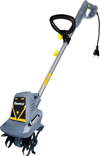 FANZTOOL 300W Elektro-Gartenfräse Motorhacke - Nur ca. 5 kg – Ideal für Senioren & Frauen, 19 cm Arbeitsbreite, 15,5 cm Tiefe – Perfekt für Blumenbeete & Gemüsegarten