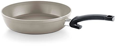 Fissler, Ceratal Comfort Pfanne (Ø 28 cm, Grau), Aluminium, Keramikbeschichtung, Cookstar Boden, Induktion, Made in Germany