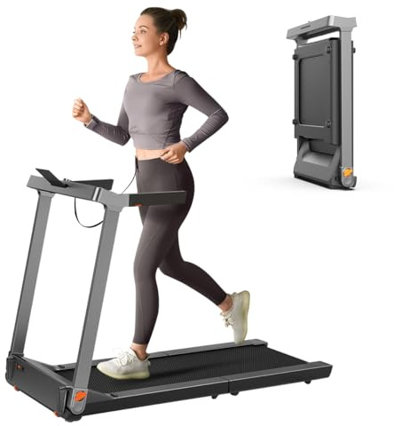 WalkingPad by KingSmith Z1, P1, A1 Pro, Z3 H+, G1 Walking-Pad Laufband für Zuhause Büro klappbar (je nach Modell: bis zu 136kg Tragkraft, 12km/h; alle Modelle: LED-Display, App, Keine Montage nötig)
