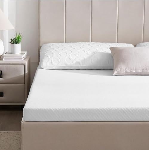Matratzen Topper 140x200cm, 7.5cm Höhe Matratzentopper, Öko-TEX® Zertifiziert, aus Zwei Härtegrade H2&H3 Gel Memory Foam, Abnehmbaren und Waschbaren Bezug, Geeignet für Boxspringbett, Schlafsofas