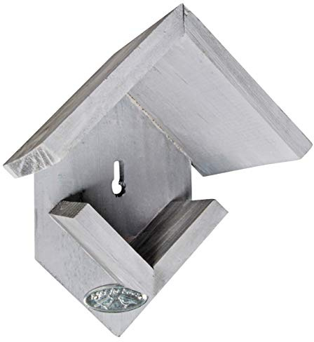Esschert Design Erdnussbutter Haus Altes Holz, 15 x 19 x 13 cm, FB249