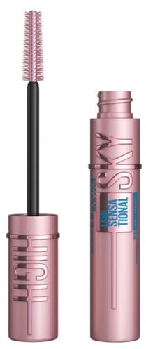 Maybelline New York Sky High Mascara Waterproof, extreme Länge, 7,2 ml | Tower Flex Bürste für Definition, grenzenlose Länge & Volumen, mit kräftigendem Bambusextrakt, wasserfestes Finish, Sky High