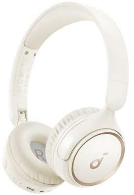 soundcore H30i Kabellose On-Ear Kopfhörer, Faltbares Design, Purer Bass, 70h Wiedergabe, Bluetooth 5.3, Leicht und bequem, App Steuerung, Multipoint-Verbindung