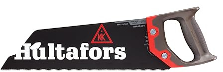 Fuchsschwanz Säge 350mm von Hultafors I 11 Zähne pro Zoll I Säge für Holz & Laminat I Umweltfreundliche Wachs-Pulverlackierung & ergonomischem Griff I Langlebige Handsäge inkl. Klingenschutz I 590750