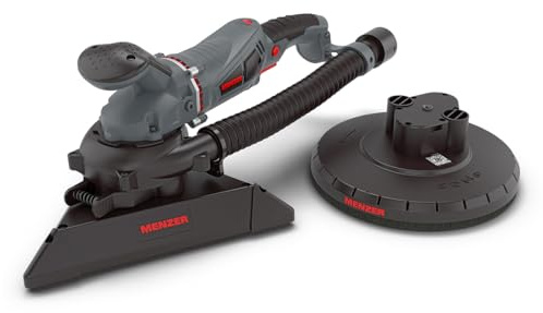 MENZER Trockenbauschleifer TSW 225 inkl. Schleifscheiben-Set | mit Wechselkopfsystem