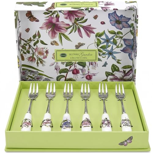 Botanic Garden Collection - Portmeirion - Set mit 6 Kuchengabeln (mehrfarbig)