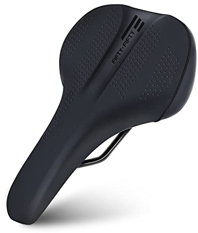 FIFTY-FIFTY MTB Sattel, Komfortabler Memory Foam Fahrradsattel, Weicher Wasserdichter Fahrrad Sattel für Herren und Damen, Kompatibel mit MTB, Rennrad