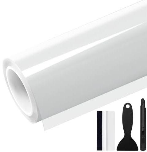 GRTHTATI 30cm x 200cm Lackschutzfolie Transparent Auto Schutzfolie Selbstklebend für Auto, Motorrad, Fahrrad (Transparent Glänzend, 30cm x 200cm)