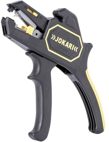 JOKARI automatische Abisolierzange Secura 2K - 0,2 - 6,0 mm² - 20100, T20100, Schwarz, One size