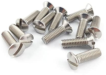 Linsensenkschrauben mit Schlitz Edelstahl A2 DIN 964 (M6x25) x50