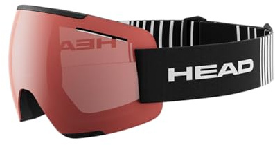 HEAD F-LYT Skibrille Dunkelrot/Schwarz