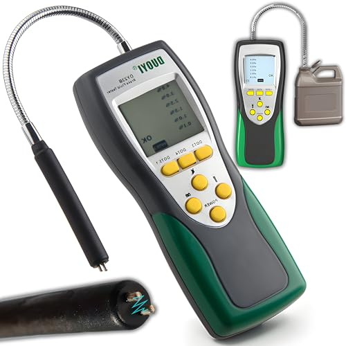 Retoo Bremsflüssigkeitstester Digital mit LCD-Bildschirm, geeignet DOT3 DOT4 DOT5, Flexibler Hals, Bremsflüssigkeitsprüfer Diagnosetest, Feuchtigkeitsanalysator Brake Fluid Tester für Auto Motorrad