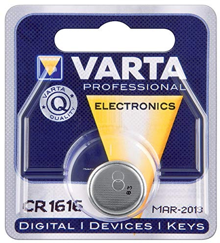 VARTA Lithium Knopfzelle ´Electronics´, CR1616, 3 Volt