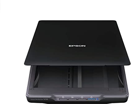 Epson Perfection V39 Color Photo and Document Scanner with Scan-to-Cloud with 4800 x 4800 DPI by Epson