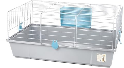 GarPet Kaninchenkäfig innen Indoor Hasenkäfig Meerschweinchen Käfig Hasenstall Kaninchenstall Nagerkäfig