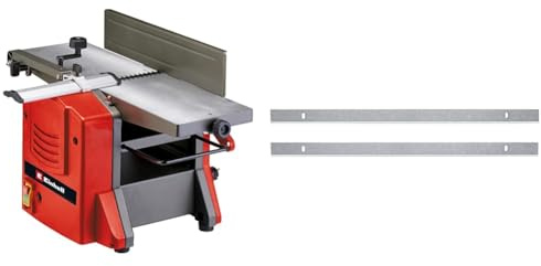 Einhell Stationäre Hobelmaschine TC-SP 204/2 (1500 W, 9000 min-1, 204 mm Hobelbreite, stabile Konstruktion zum Dickenhobeln und Abrichten, ausziehbarer Ausgabebügel, inkl. Ersatzmesser-Set)