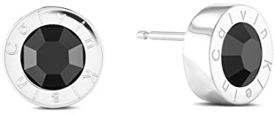 Calvin Klein Steckerohrringe für Herren Kollektion LATCH in Edelstahl verziert mit Kristallen - 35000264