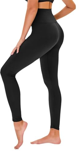 TNNZEET High Waist Leggings Damen Elastische Leggins Weiche Sporthose Gym | Sportleggins Lang für Yoga Sport, Activewear Mode Sportkleidung, Weicher Fashion Hose