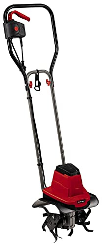 Einhell Elektro-Bodenhacke GC-RT 7530 (750 W, 30 cm Arbeitsbreite, 200 mm Arbeitstiefe, 4 robuste Hackmesser, klappbarer Führungsholm, Kabelzugentlastung)