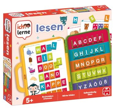 Jumbo Spiele - Ich lerne Lesen - Lernspiele ab 5 Jahren - für 1 Spieler - Vorschule Kindergarten