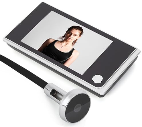 WPKD BLUEIY 3,5 Digitaler Türspion,Digitales LCD-Display (8,9 cm),120 Grad,Gucklochbetrachter,Visuell Elektronisch Katzenauge