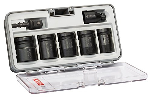 Bosch Professional 7tlg. Steckschlüsseleinsätze-Set für Sechskantschrauben