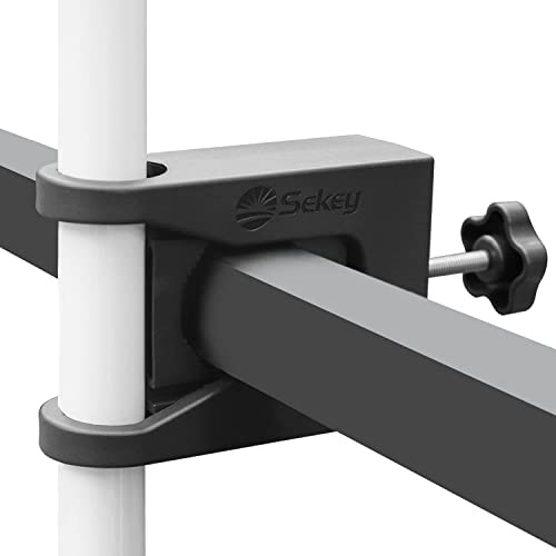 Sekey Sonnenschirmhalter Balkongeländer, Sonnenschirm Balkon Halterung, Schirmständer für Balkon
