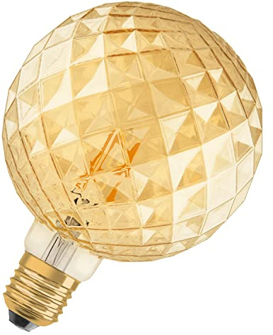 Osram LED Vintage 1906 Lampe, Sockel: E27, Warm White, 2500 K, 4, 50 W, Ersatz für 40-W-Glühbirne, 1 Stück (1er Pack)