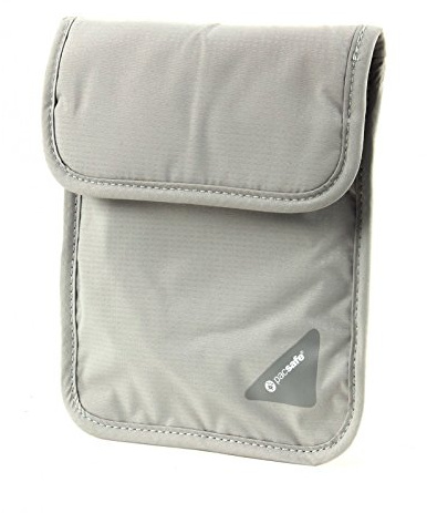 Pacsafe Coversafe X Brustbeutel, 18 cm, Grey, 10148103