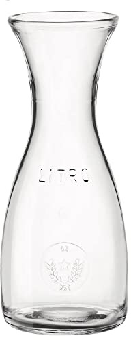 Bormioli Rocco 184169538 Misura Weinkaraffe, mit Füllstrich bei 0.5l, Glas, transparent, 1 Stück