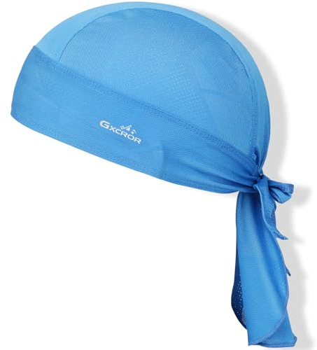 GXCROR Sports Bandana Cap Bandana Kopftuch Fahrrad Kopfbedeckung Atmungsaktiv nimmt Schweiß auf Hat