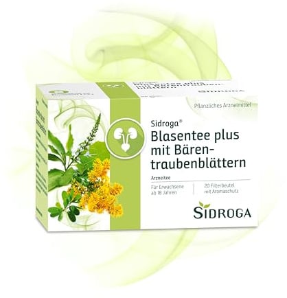 Sidroga Blasentee plus mit Bärentraubenblättern