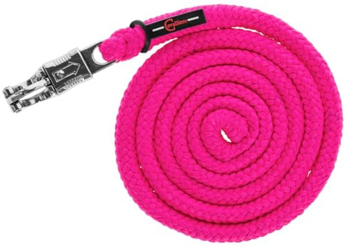 Kerbl Covalliero Führstrick Hippo pink mit Panikhaken