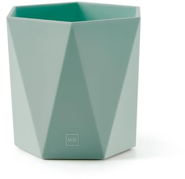 Miquelrius - Schreibtisch-Stifthalter, Organizer mit soft-touch-design, Stabile struktur, Ideal für büro, Schreibtisch oder arbeitszimmer, Aufbewahrung von utensilien, Grüne