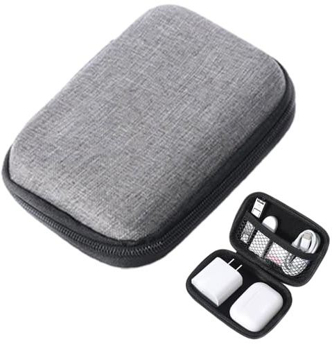 Kabel Organizer -Tasche - Professionelle Reisekoffer, kompakter Gadget -Halter | Digitaler Gerätespeicherbeutel, tragbarer Ladekabel Organizer, elektronische Speicherlösung für Reiseabenteuer