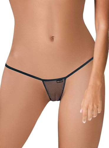 Sohimary 545 Damen Mini Netz String Tanga Bikini