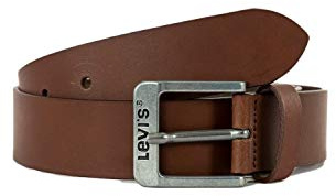 Levi's Herren FREE Gürtel, Braun (Medium Brown 28), 95