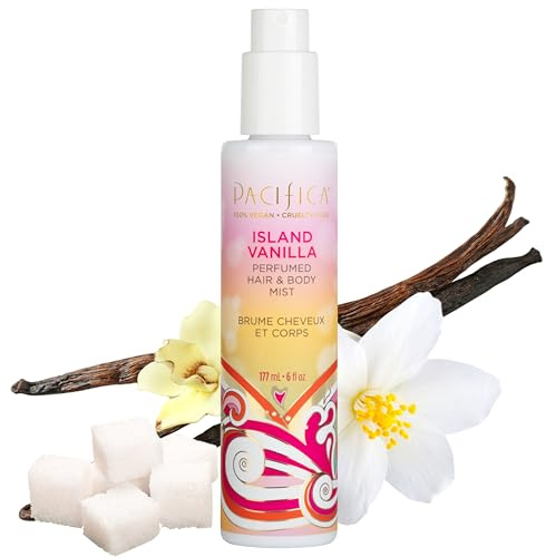 PACIFICA Parfümiertes Haar- und Körpernebel – Island Vanilla für Frauen, 170 g Body Mist, (1 Stück)